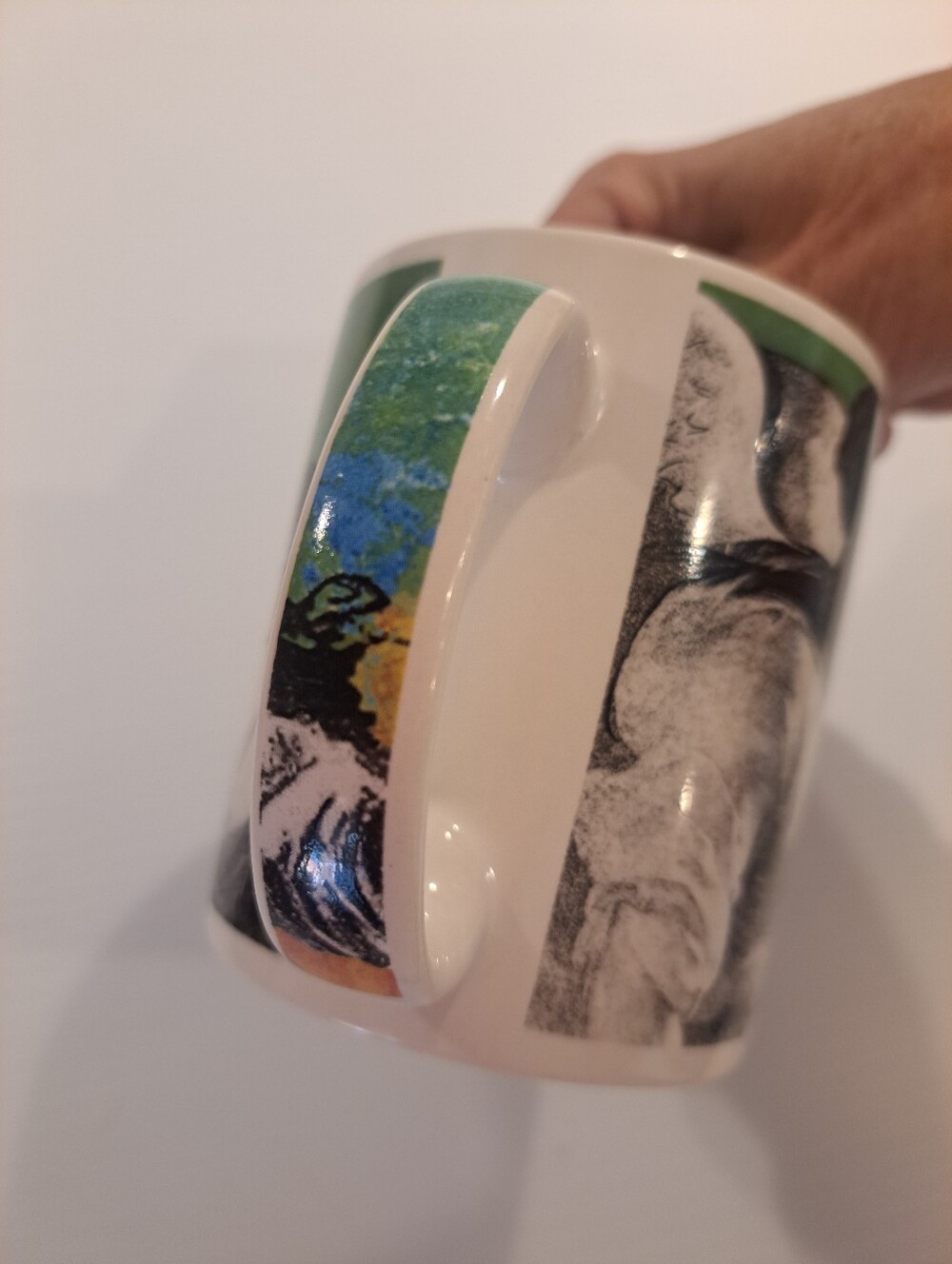 Buon Giorno Coffee Cup, Shelly Masters Coffee Mug, Fine Art Rome Italy - Picture 6 of 9